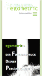 Mobile Screenshot of egometric.de