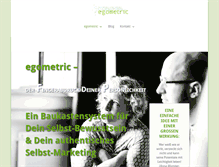 Tablet Screenshot of egometric.de